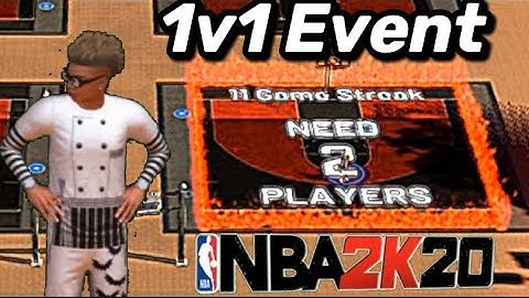 THE BEST GUARD ON NBA2K20 DOMINATES THE 1v1 EVENT!!