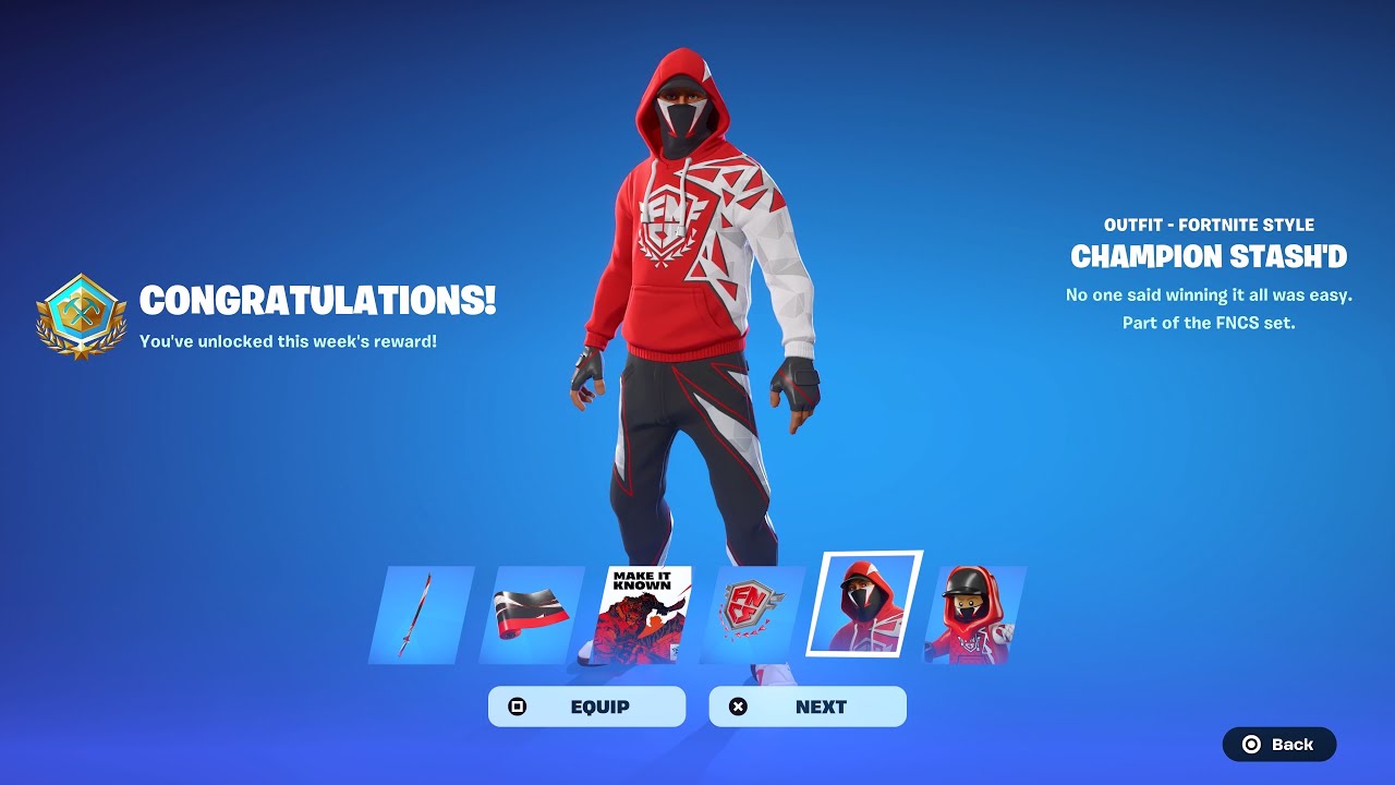 Stashed Fn How We UNLOCKED The FNCS Champion Stash’d Skin EARLY On Console (4k ps5 ...