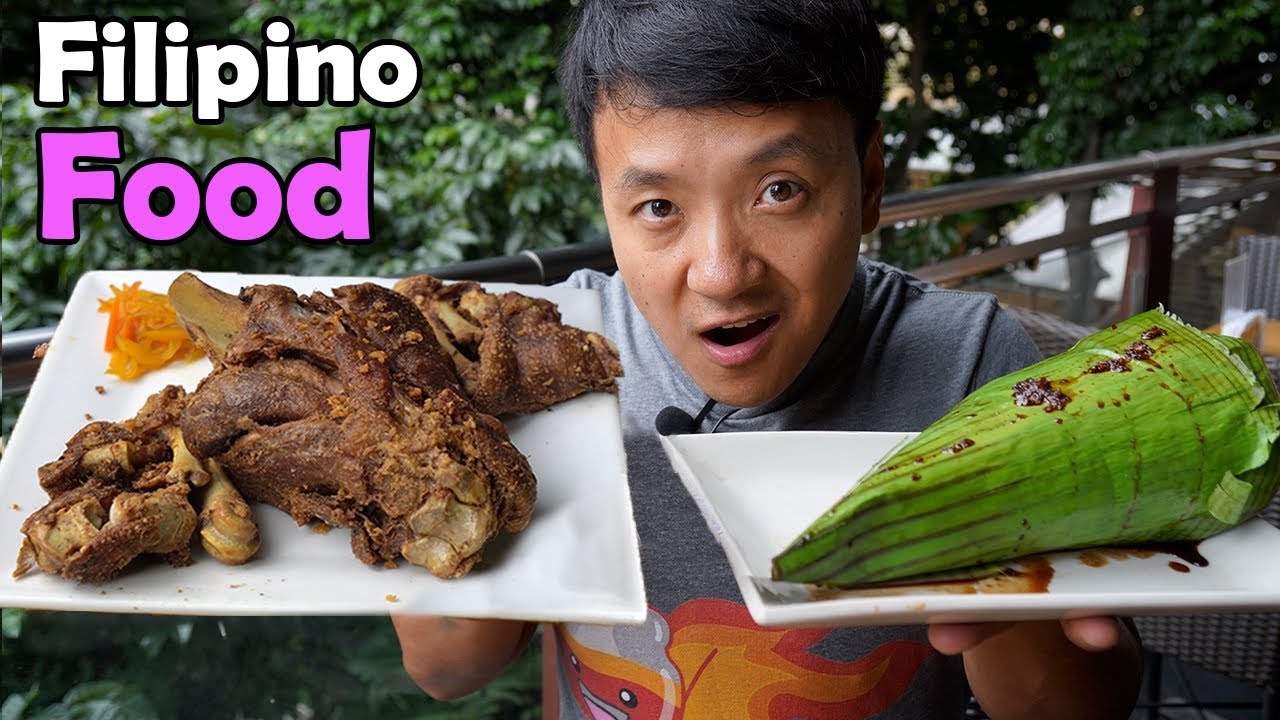 First Time Trying TRADITIONAL Filipino Food | Strictly Dumpling