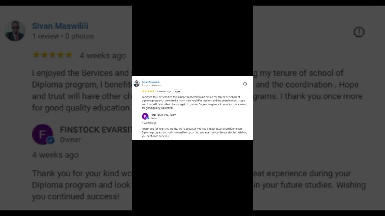 FINSTOCK EVARSTY COLLEGE COURSE REVIEWS