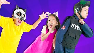 Police Officer Saves Baby | Kids Song