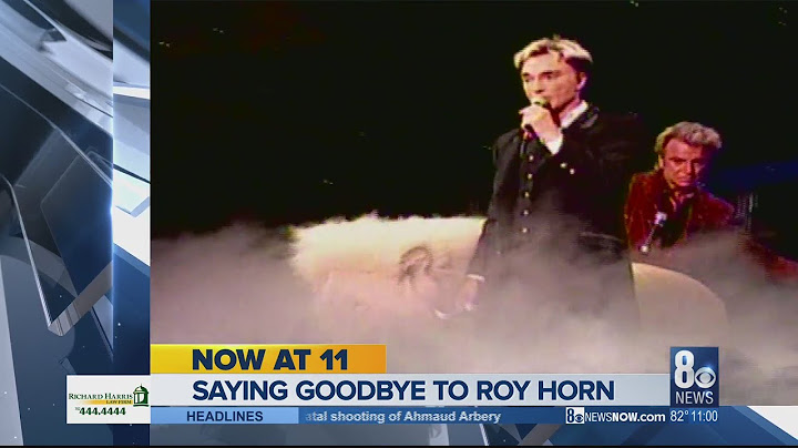 Las Vegas locals react to the death of Siegfried & Roy's Roy Horn