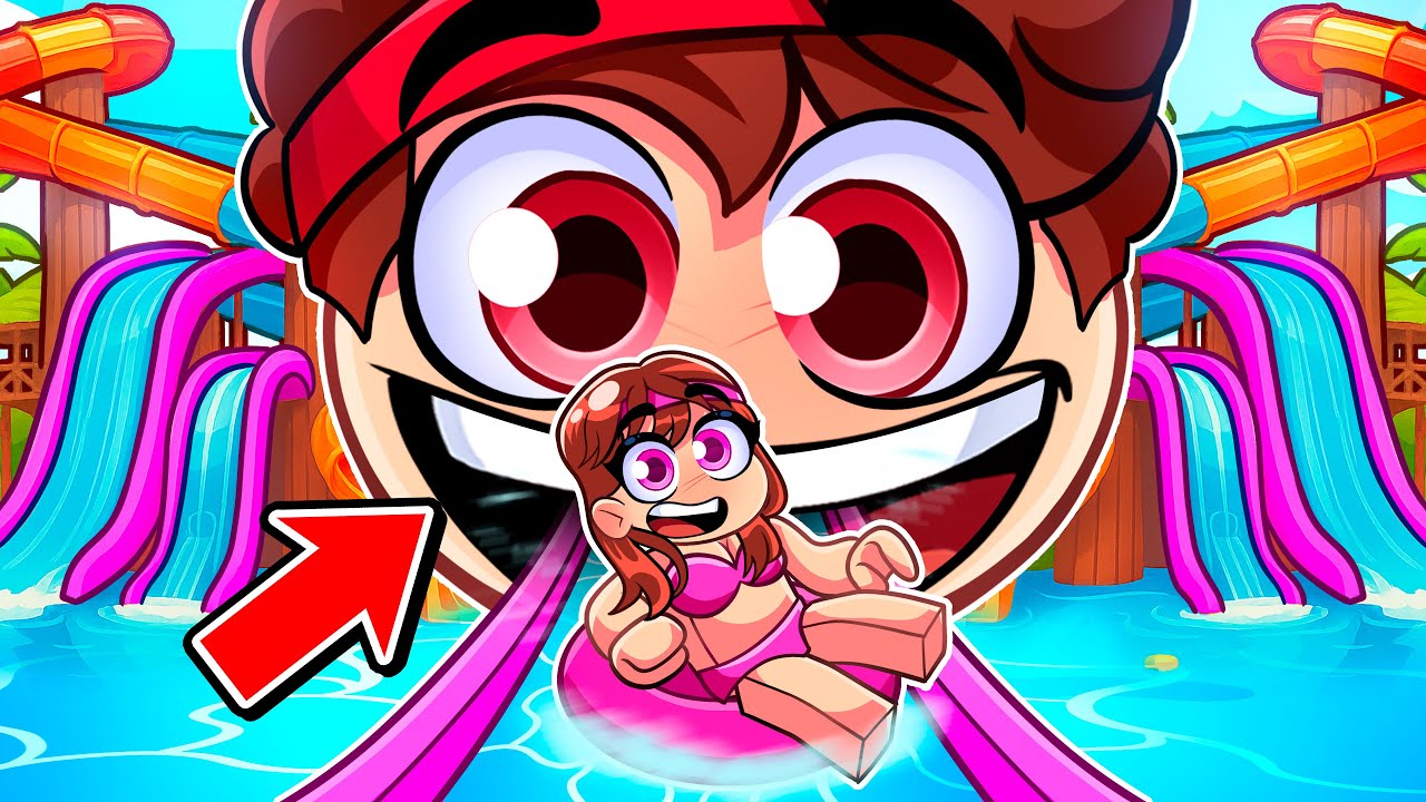 Ma FANGIRL se baigne pour la PREMIÈRE FOIS dans mon PARC AQUATIQUE !