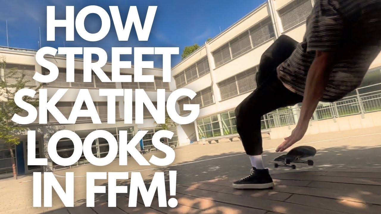 How Street Skateboarding Looks in FFM! | German Skateboarding Vlog