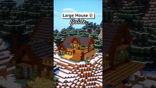 Minecraft Large Survival House Tutorial 🏡 #minecraft