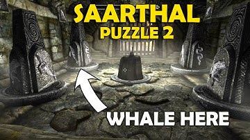 Saarthal Puzzle 2 Solved | Skyrim