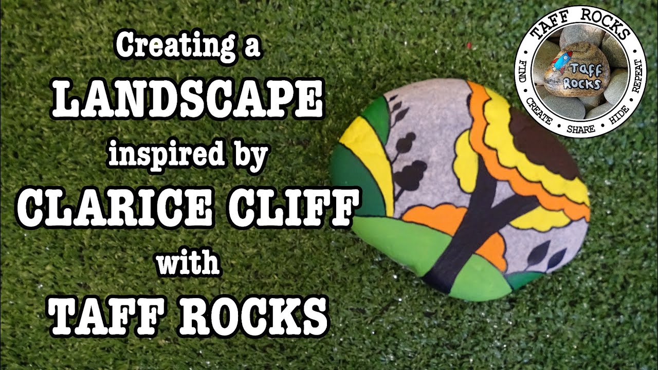 Creating a Landscape Inspired by Clarice Cliff - with Taff Rocks | EP63