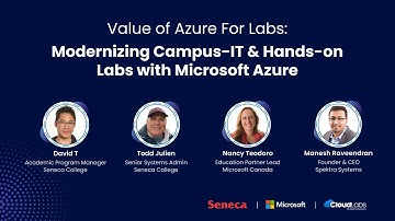 Modernize Campus IT and Hands-on Labs with Microsoft Azure - Webinar
