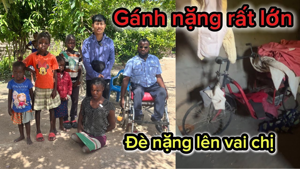 Thái Lâm Vlogs || Gánh nặng đè trên vai chị gái khuyết tật , một mình nuôi bốn người con 