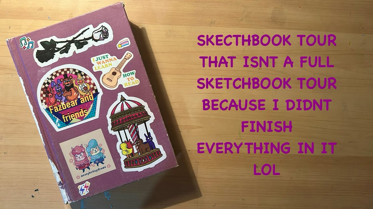 COLLEGE SKETCHBOOK TOUR (and also an announcement) - YouTube