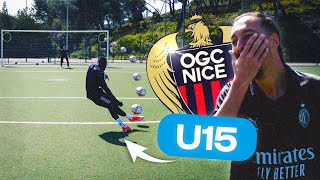 J'AFFRONTE UN CRACK DE L'OGC NICE DE 14 ANS ! (il sera en L1 dans 2ans...)