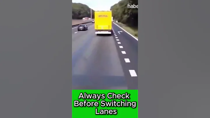 "Lane Change Disaster Caught on Dashcam 🚗💥 #Shorts"