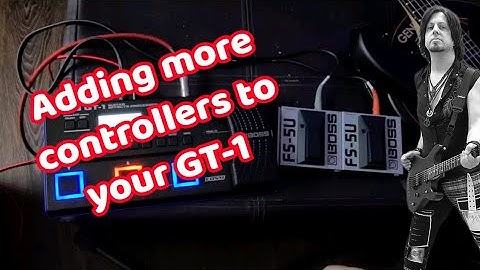 things you can do with a BOSS GT-1,  more assignable switches