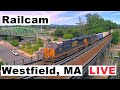 Westfield massachusetts usa  live railfan cam