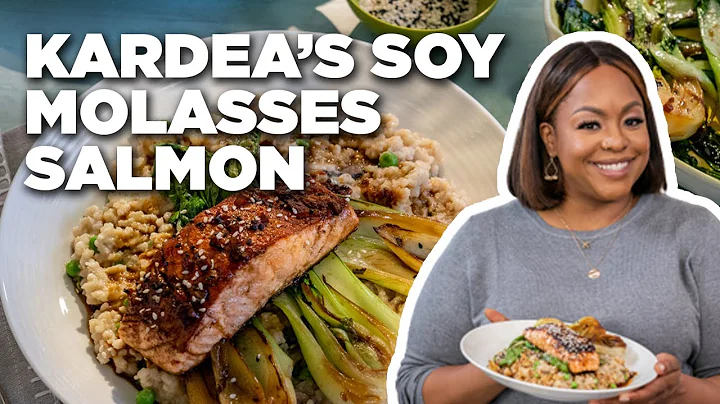 Kardea Brown Makes Soy Molasses Salmon | Delicious Miss Brown | Food Network