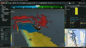 NaviSuite – MBE multi-beam echosounder soundings and DTM