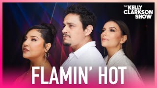 Eva Longoria & 'Flamin' Hot' Stars Annie Gonzalez & Jessie Garcia Share Acting Origin Stories