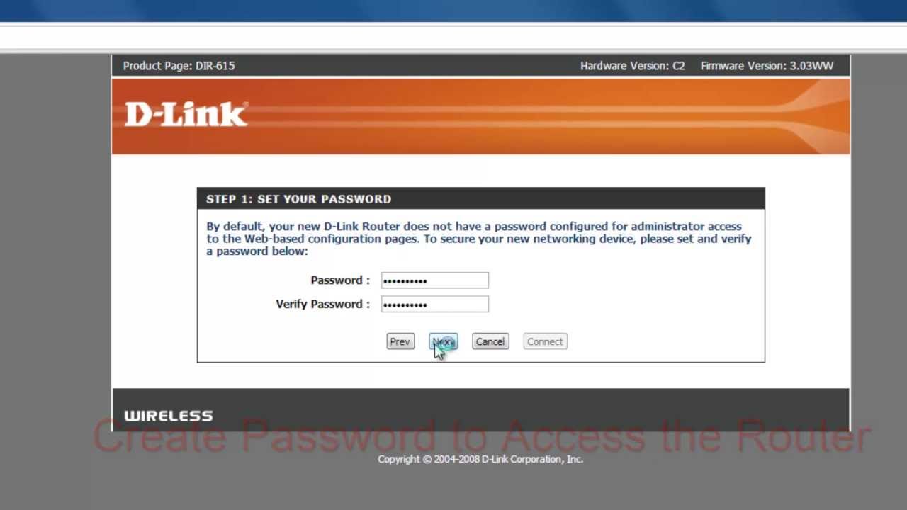 D Link Router Wireless And Lan Network Configuration Youtube