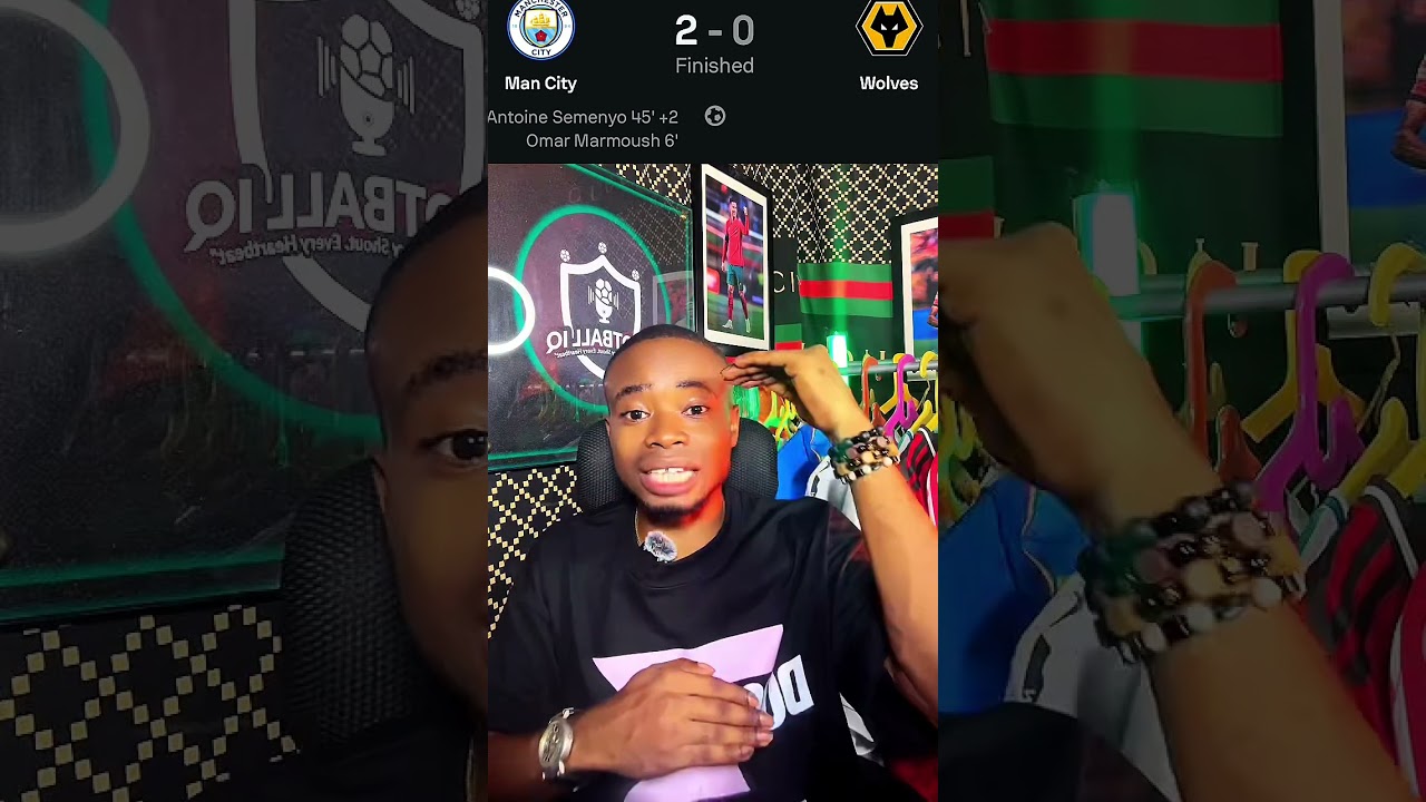 MAN CITY 2 🆚 WOLVES (MATCH REACTION)