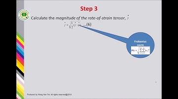 How to form Governing Equation of  Fluid Flow for non-Newtonian model