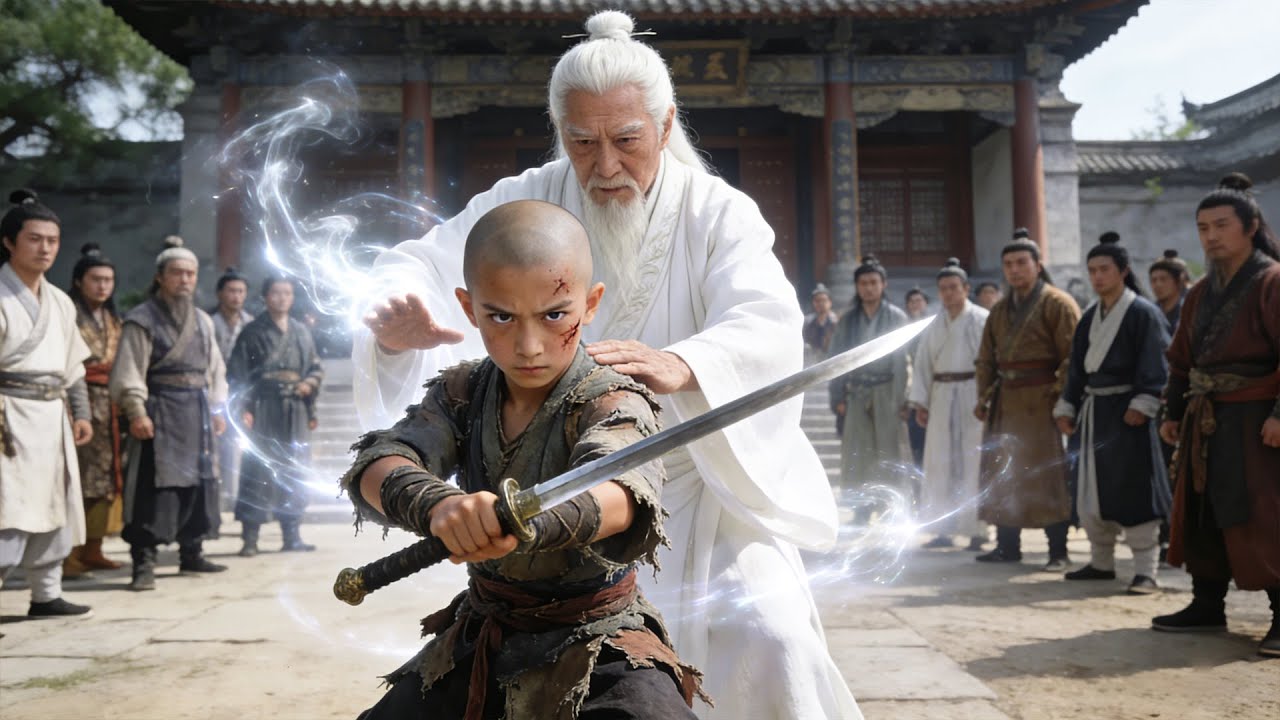 父母双亡，小男孩被武当宗师收养，亲自传授他武功！