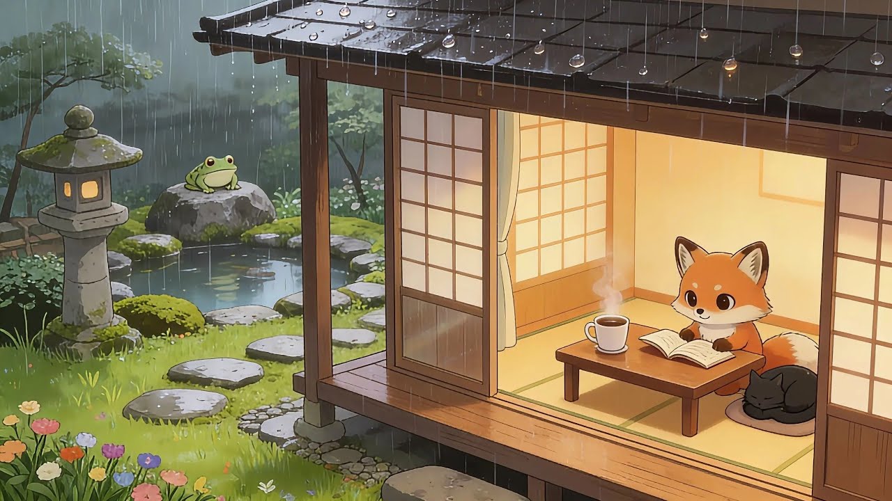 Even on the cloudiest days,there is always a reason to smile. ☂️ Soft Lo-Fi Piano for Work & Study