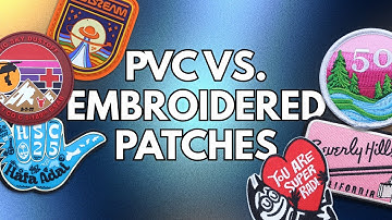 PVC vs Embroidered Patches: Which One is Better for Your Brand?