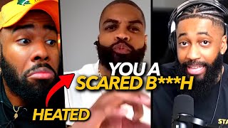 "You A Scared B***h"- Man LOSES IT And Threatens Host On Podcast