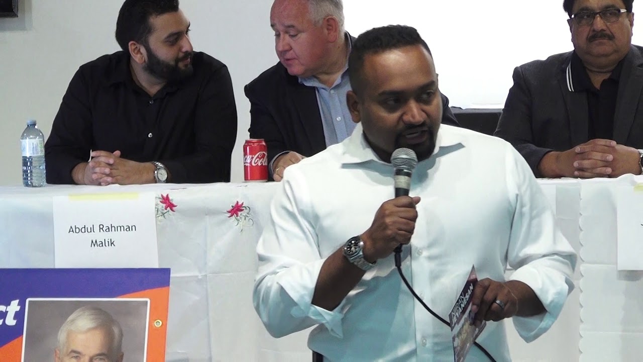 Markham Regional Councillor Candidate (Niran Jeyanesan) Self Introduction 6 October, 2018