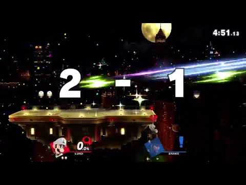 【スマブラSP】ルイージ　コンボ