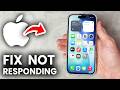 How To Fix iPhone Not Responding To Touch - Full Guide