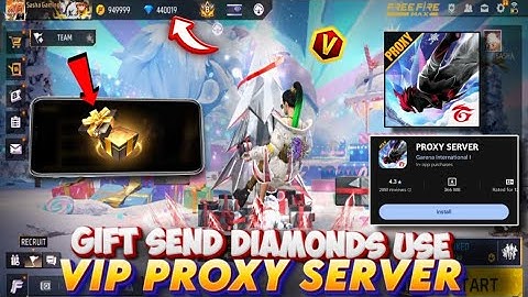DIAMOND USE PROXY SERVER HOW TO DOWNLOAD | GAMEPLAY PROXY SERVER | VIP FFKIPAS BETA PROXY SERVER