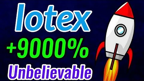 IOTEX +9000% Increase WOW! || IOTEX Price Prediction || IOTEX News Today