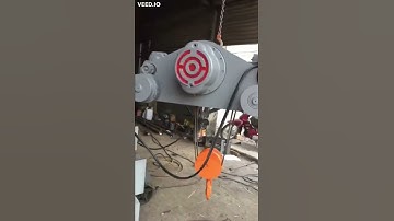 Pa lăng cầu trục dầm đôi 5 tấn Nippon