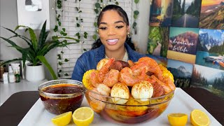 SEAFOOD BOIL MUKBANG | They interrogated him for 6 hours 😳