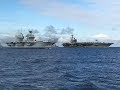 HMS Queen Elizabeth R08 & USS George HW Bush CVN 77