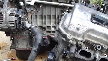 How to replace Toyota Corolla VVT-i engine project: Part 42/52 Swap parts old engine to new engine