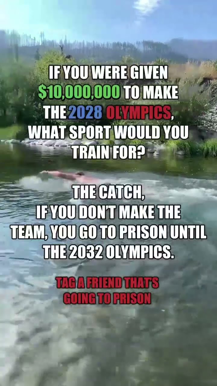 What sport would you make the Olympics in for $10,000,000?