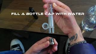 Cipher NOVA Electronic Smoking Pipe How To Fill The Bubbler Nova How To Use Water Bubbler