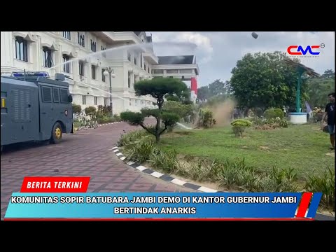 PENDEMO ANARKIS KANTOR GUBERNUR JAMBI SUDAH DILAPORKAN KE KAPOLDA JAMBI