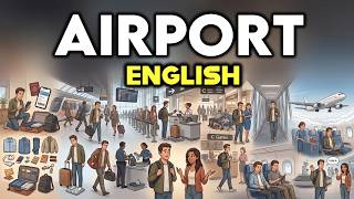 How to Survive the Airport in English (Simple Travel Story) | Shadowing Practice
