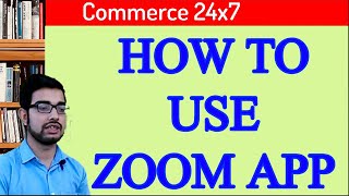 HOW TO USE ZOOM APP (BASICS) screenshot 1