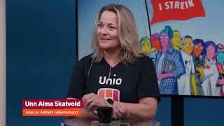 STREIK 2024: Unios streikemarkering 24. mai 2024