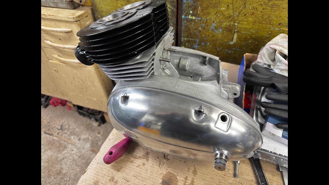 Full Restoration JAWA 350 Motorcycle 1968 - PART 2 Oprava motocykla JAWA 350 z roku 1968