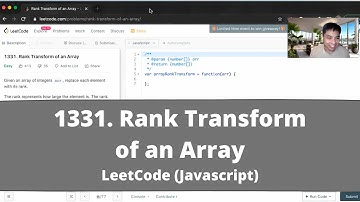 How to Solve "1331 Rank Transform of an Array" on LeetCode? - Javascript