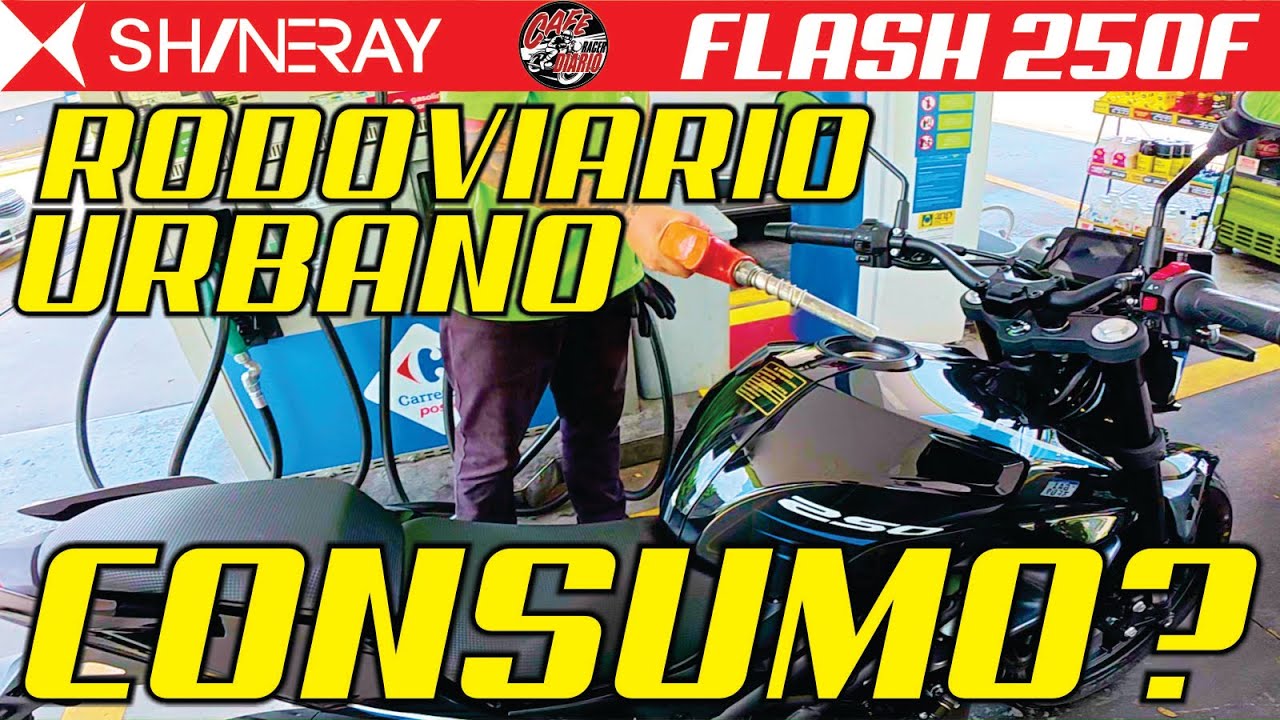 Consumo da Shineray Flash 250F 