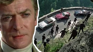 Michael Caine (Charlie) Meets the Mafia | The Italian Job (1969) CLIP