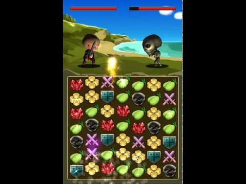 Unity3D, Match-3 Action Puzzle Game Prototype #6