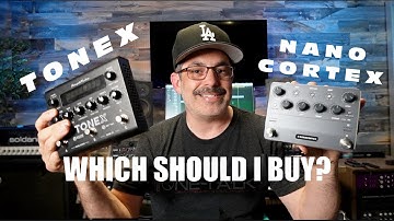 Which Should I Buy? TONEX vs NANOCORTEX #modelers #guitaramp #digitalmusic