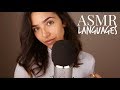 ASMR Different Languages Whispering (Russian, German, Portuguese, Spanish, Arabic, Japanese...